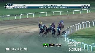 Vidéo de la course PMU PREMIO REGAL PLUS 2005 (DEUXIEME PELOTON)