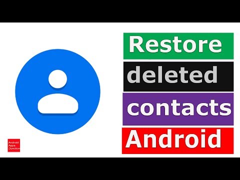 How to restore deleted contacts from your android device hqdefault