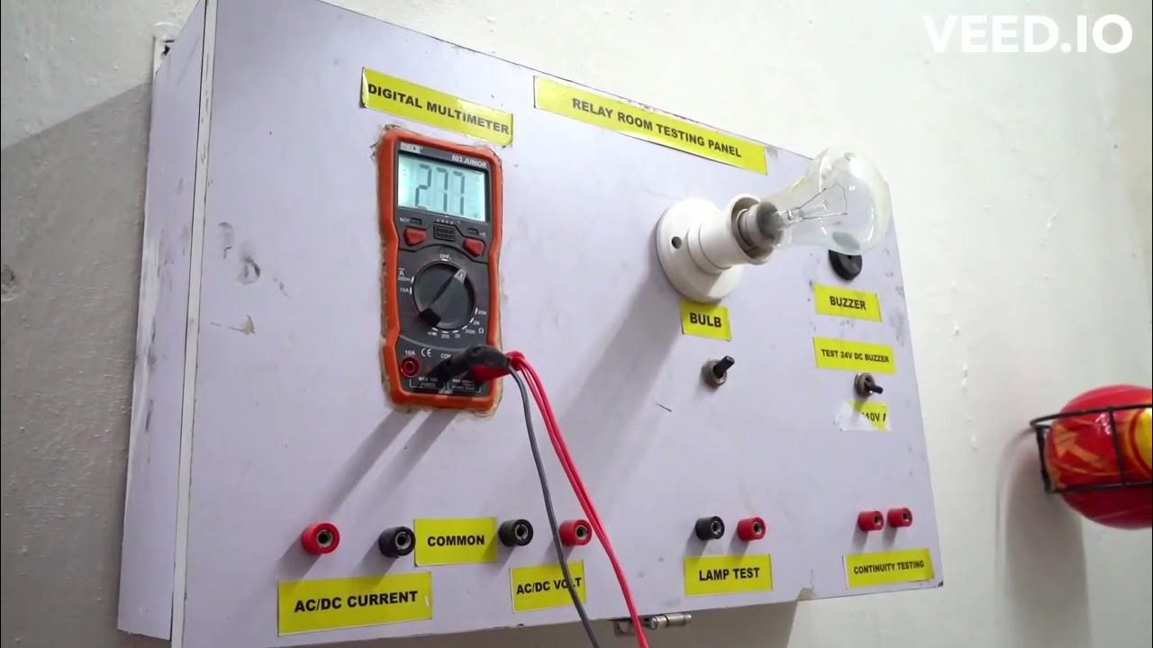 Relay Room Maintenance And Fault Diagnosis YouTube