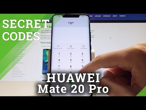 CODES HUAWEI Mate 20 Pro - Secret Menu / Hidden Mode / Advanced Feature