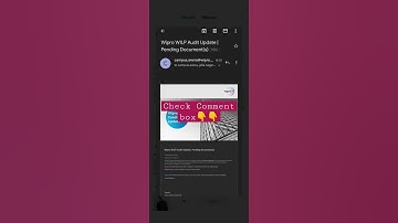 Wipro Wilp|Pending Documents| 9 august mail| Upload mandatory documents| #shorts #wipro_news #wipro