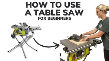 How to Use a Table Saw for Beginners
