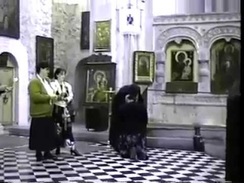 მამა გაბრიელი   სიცოცხლის დროინდელი უცნობი ვიდეოკადრები