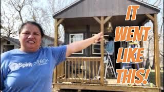 She Invited Everyone Into Her Home / Couple Renovates Abandoned Homestead / Shed To Tiny House