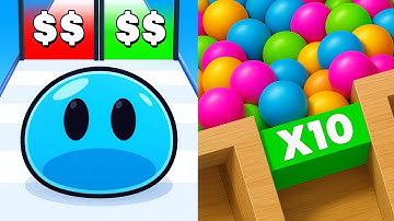 🟢 Slime Run Race VS 🧩 Multi Maze 3D – Slide or solve? 🎮🤔