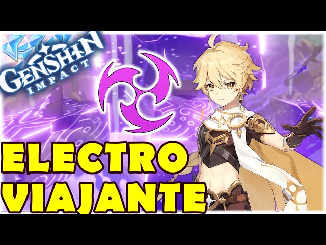 VIAJANTE ELECTRO CHEGANDO! SUPORTE PARA EXPLOSÃO ELEMENTAL - GENSHIN IMPACT  