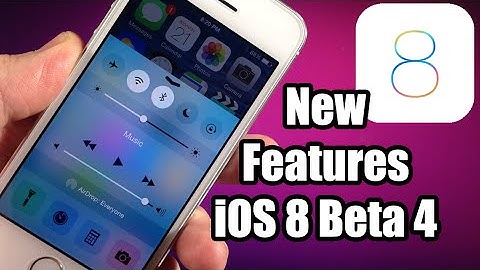 iOS 8 Beta 4 New Features & Updates