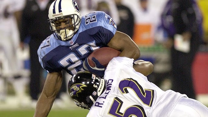 Hall of Fame LB Ray Lewis Congratulates Eddie George, Family of Steve McNair  on Jersey Retirements 