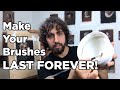 How to Clean your Brushes in 3 Easy Steps