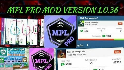 Mpl mod 1.0.36 free l latest Mod m dunga aapko