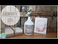 FARMHOUSE DECOR | DIY | RUSTIC | EASY CRAFTS | HOME DECORATING | DOLLAR TREE | SHABBY CHIC