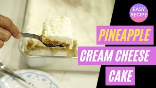 Pineapple Cream Cheese Cake | Delicious | Mouth Watering | Simple