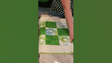 A Sweet and quick table runner.