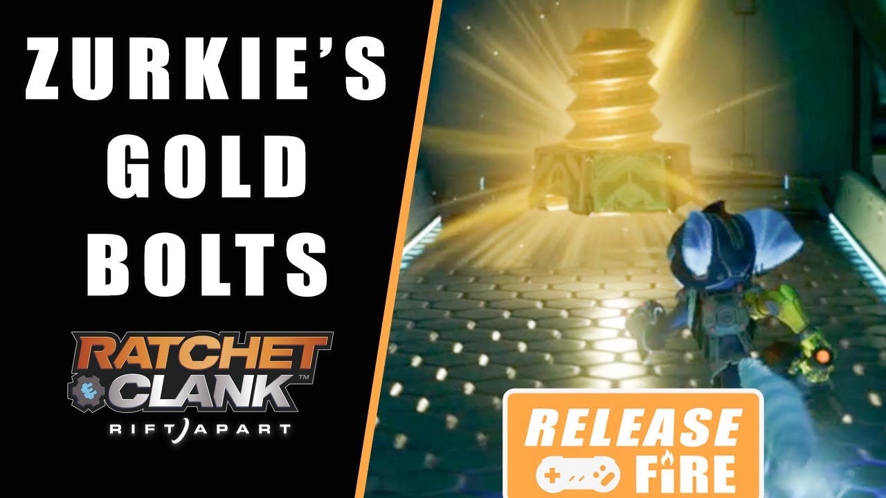 Ratchet & Clank Rift Apart Scartsu Debris Field Zurkies Gold Bolts