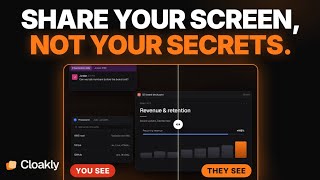 Hide your Slack, bank tabs and passwords from screen share