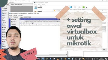 Konfigurasi Routing OSPF Single Area Router Mikrotik di Virtualbox - Bagian 1