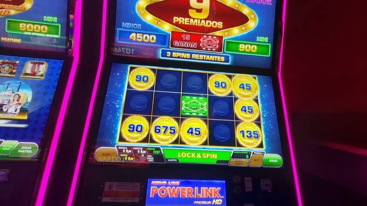 Jackpot en tragaperras