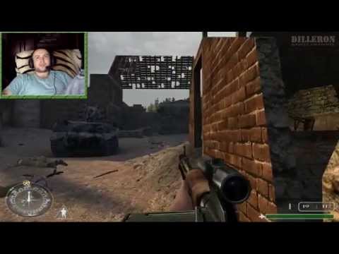 Видео: [ч.02] Прохождение Call of Duty с вебкой - Уничтожить миномётчиков