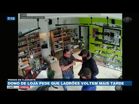 Vídeo: Homem Rouba Loja EB Sob A Mira De Uma Arma