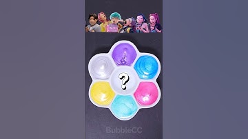 Kpop Demon Hunters color mixing（Part 6) #kpopdemonhunters #colormixing #asmr #kpop #shorts