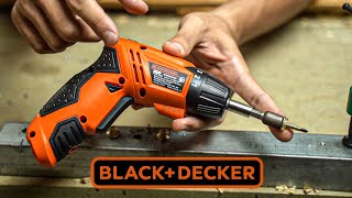 Bắn Tôn, Vặn Vít Gỗ Vô Pallet Không Thành Vấn Đề - Máy vặn vít pin 4.8V Black & Decker chỉ 530K