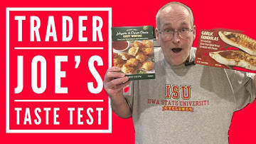 Trader Joe’s Appetizer Taste Test! Garlic Gondolas & Jalapeño Cream Cheese Wontons – Worth It?