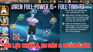 Rồng thần siêu cấp - Series review bát môn - Jiren Full Power 15+ full tinh tú - Tanker đích thực