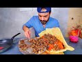 تحضير واكل لفة كص عراقي او شاورما عملاقة Iraqi Giant Gass Or Shawarama Sandwich Preparing Eating 