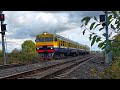 Last video in the 2022! DMU DR1AM-254 leaving Krustpils station