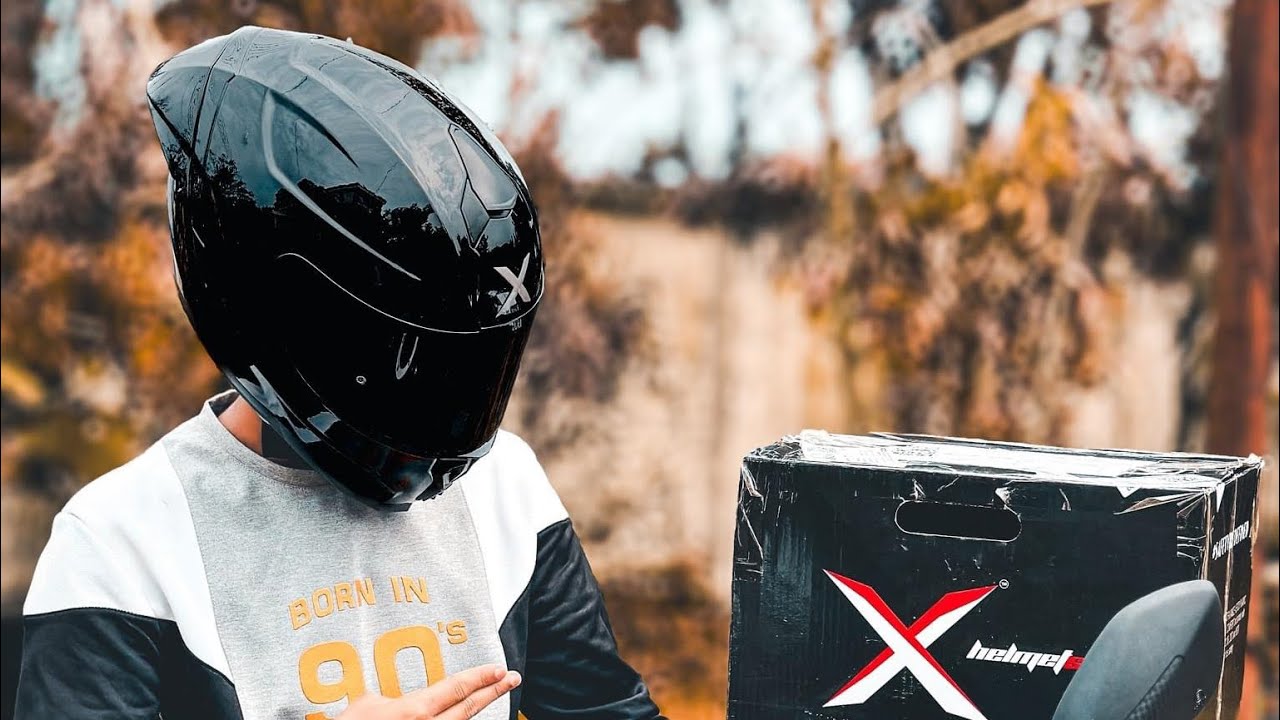 GearX X2 Black Helmet ⛑️ - YouTube