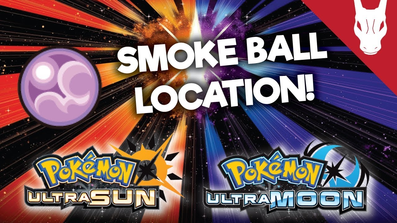 Where to Find the Smoke Ball in Ultra Sun and Ultra Moon - YouTube