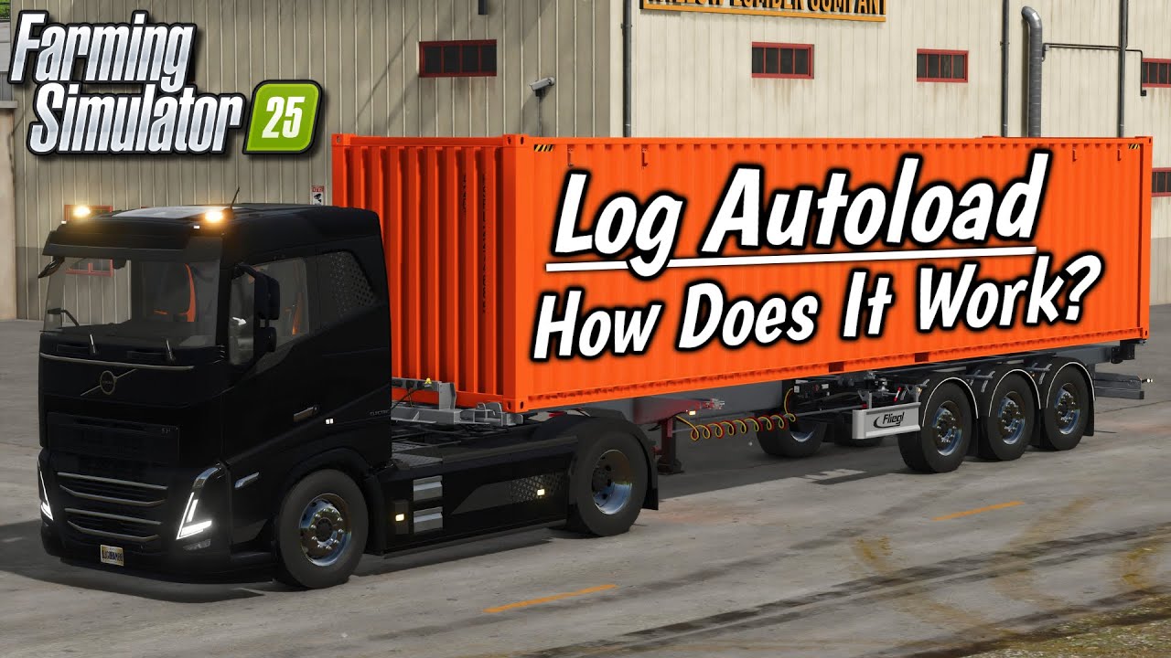 EVERYTHING EXPLAINED - Patch 1.11 (Log Autoload, Containers, & New Equipment) | Farming Simulator 25