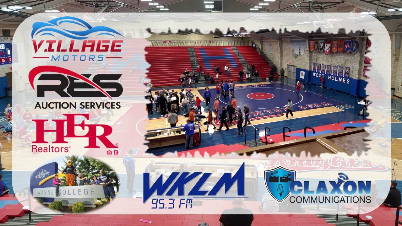 West Holmes High School Wrestling Duals YouTube