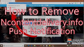 How to Remove Ncontentdelivery.info Pop-up Notifications from Chrome & Firefox