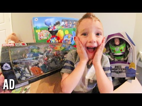 Father & Son PLAY WITH BEST TOYS FROM DISNEY STORE | SHOPDISNEY EVER!