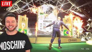 GARANTIERTE ICON MOMENTS PACKS ZIEHEN 🔥🔥 FIFA 22 LIVESTREAM
