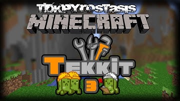 Minecraft Technic Season 2 - Rubber Trees and Gobbies Ep3