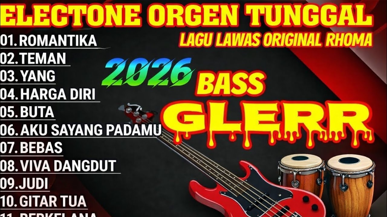 ORGEN TUNGGAL ELECTONE ALBUM DANGDUT LAWAS ROMANTIKA TEMAN CINTA LEWAT TELPON HARGA DIRI