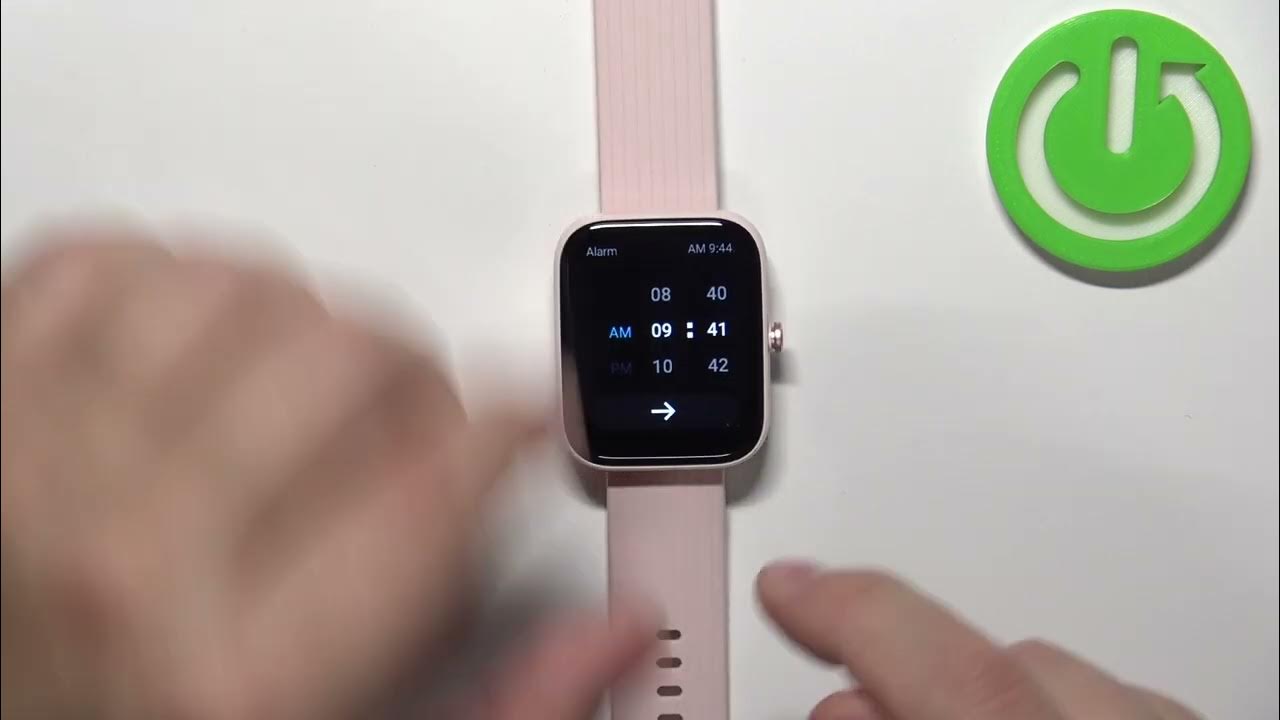 Amazfit Bip 3 Pro How To Setup Alarm Clock YouTube