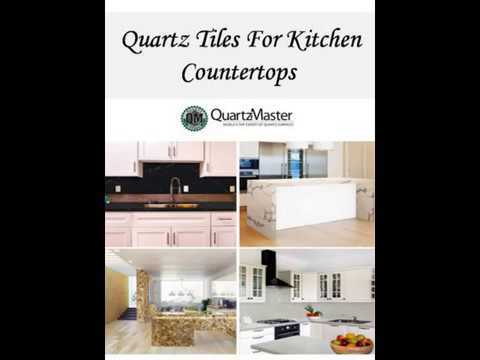 Quartz Tiles For Kitchen Countertops Youtube