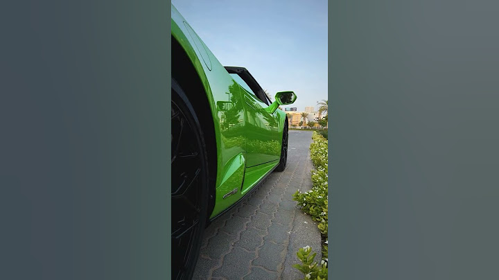 Lamborghini Huracan Evo Spyder 2025 Green | Special Supercar!
