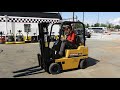 #D21040 Nice Caterpillar V35D, 3,500 lb. Capacity Pneumatic tire forklift