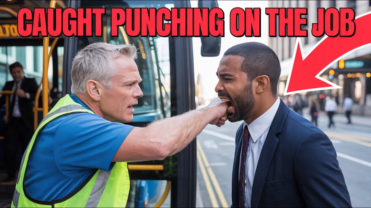 Racist Bus Driver Punches Black Man, Gets Instant Karma When Police Sees Him