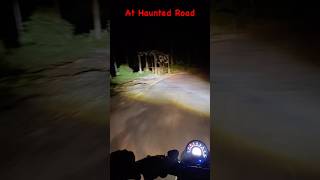 Haunted Road wait for end #shorts #haunted #shortsvideo