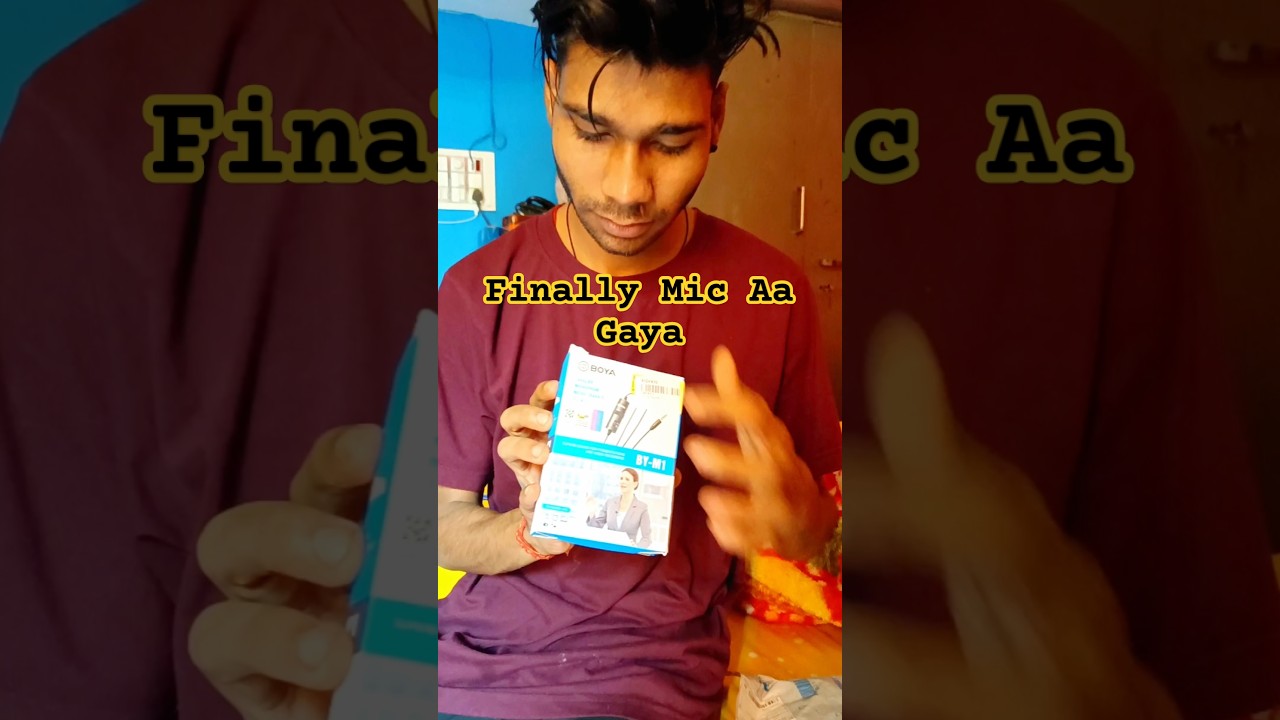 Finally Mic Aa Gaya 😲👍 