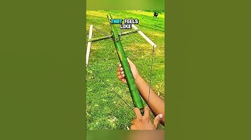 Handmade Bamboo Crossbow  #diy #bamboo #crossbows #bamboocrossbow