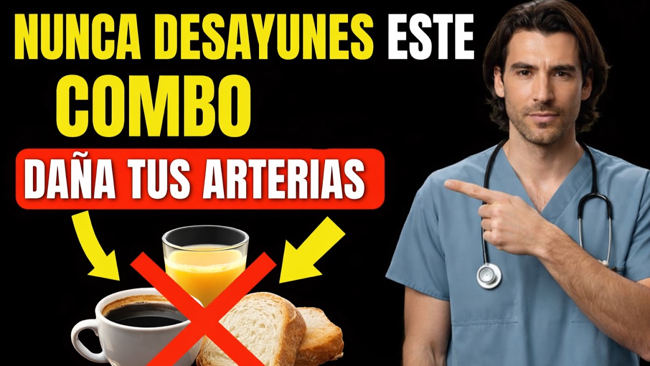 ¡PELIGRO! Pan con café DESTRUYE tus arterias. Este ingredientes LIMPIA tus arterias