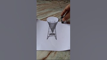 3 Simple TRICKS to Make Your 3D Cone Drawing Look REAL