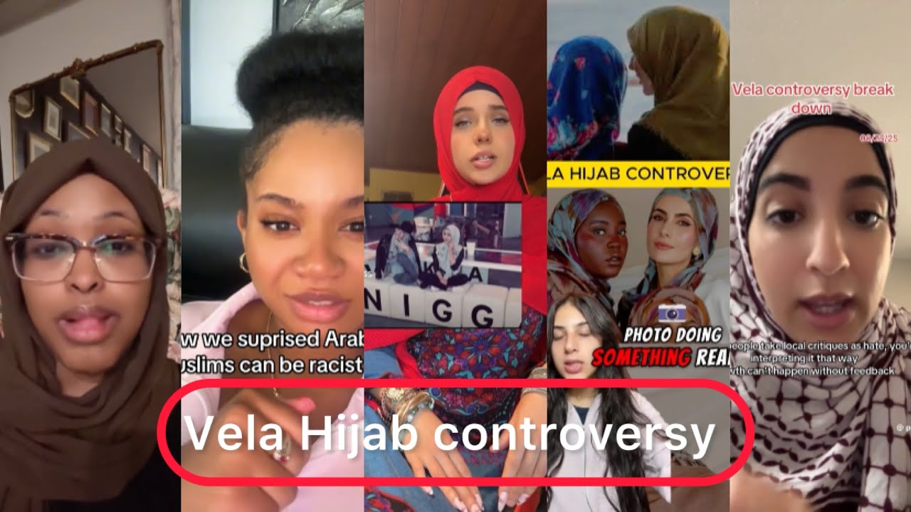 People reacting to vela Hijab controversy 