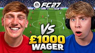Ginge Vs Jakey (£1000 FIFA WAGER)